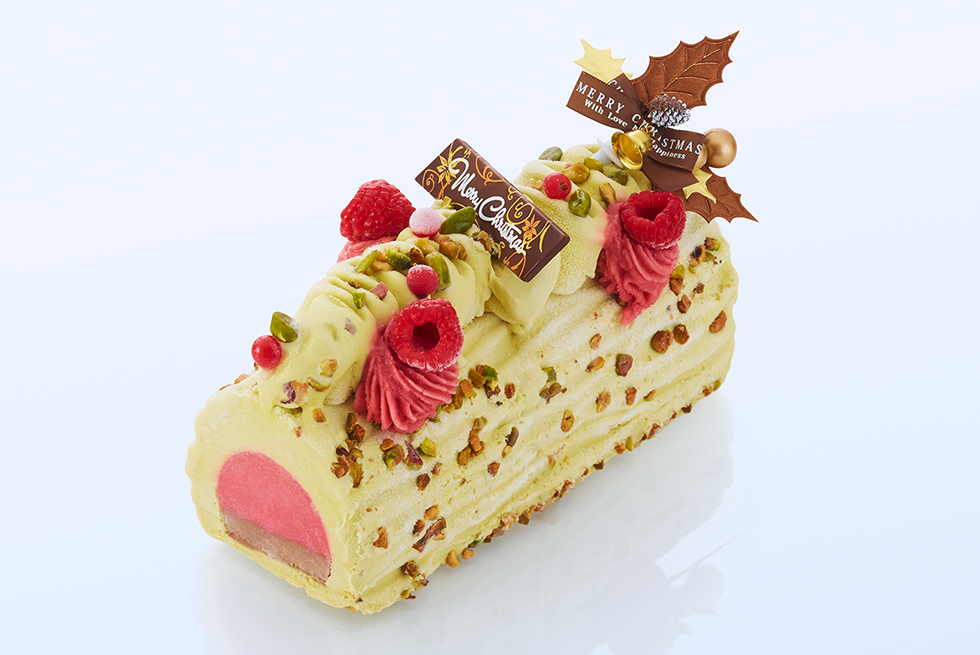 ≪ポアール・デ・ロワ GINZA≫ブッシュ・ド・ノエル・ピスターシュ（送料込） ★ 税込8,640円（本体価格：8,000円）