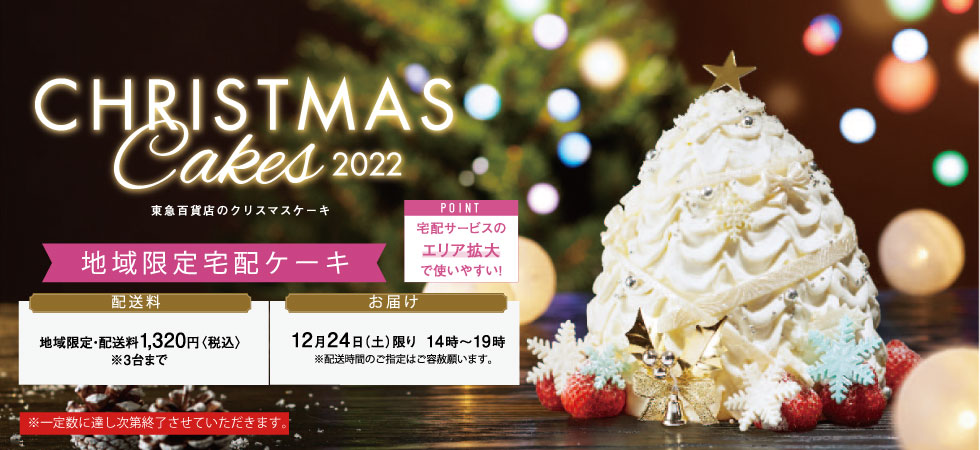 宅配クリスマスケーキ 地域限定 22クリスマス ギフト通販なら東急百貨店ネットショッピング
