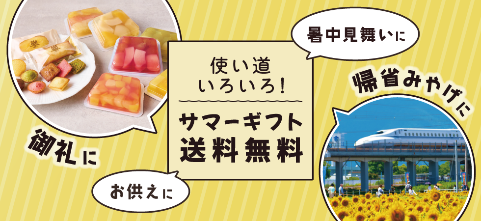 使い道いろいろ お中元2025