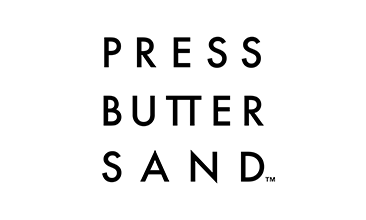 PRESS BUTTER SAND（ブランドロゴ）