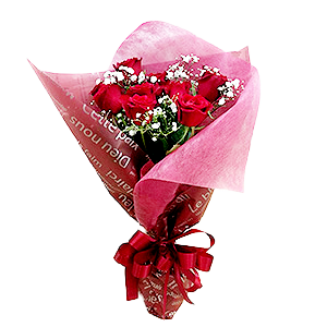 ≪HanaHana（ハナハナ）≫デザイナーおまかせ バラの花束