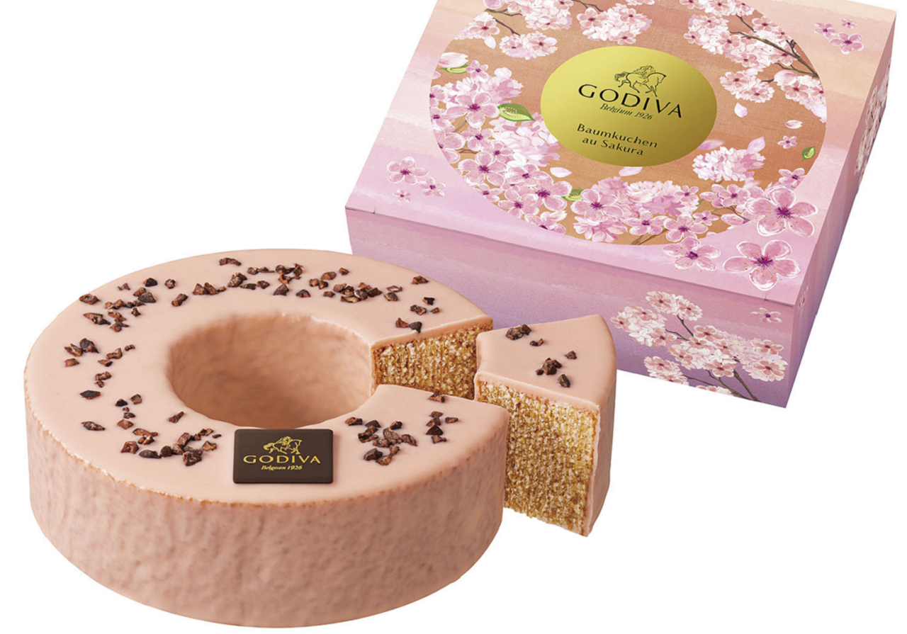 ≪ゴディバ≫ バームクーヘン オ 桜