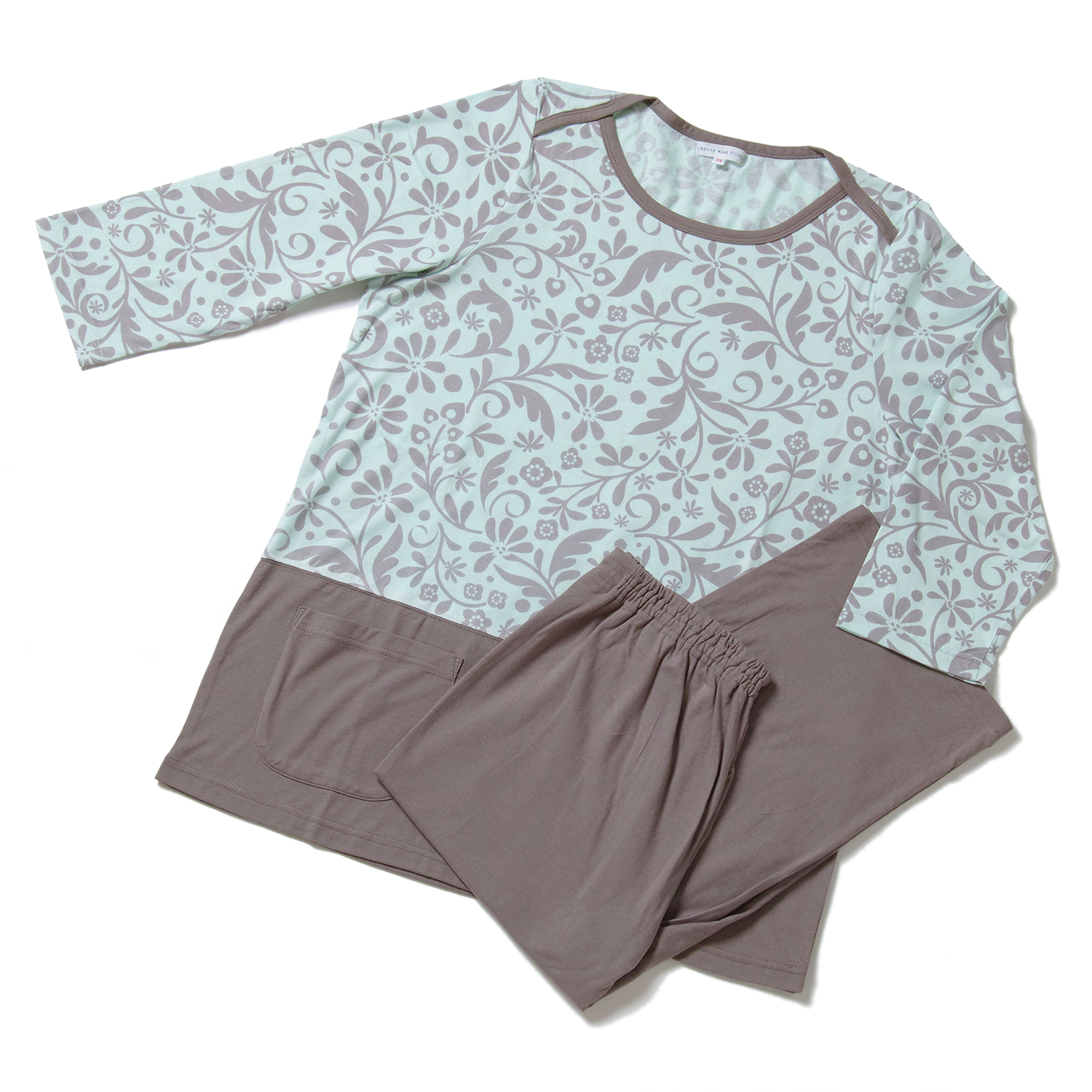 House Wear Studio 婦人エタニティー７分袖７分パンツパジャマ ブルー 40k Nigai0724 ギフト通販なら東急百貨店ネットショッピング