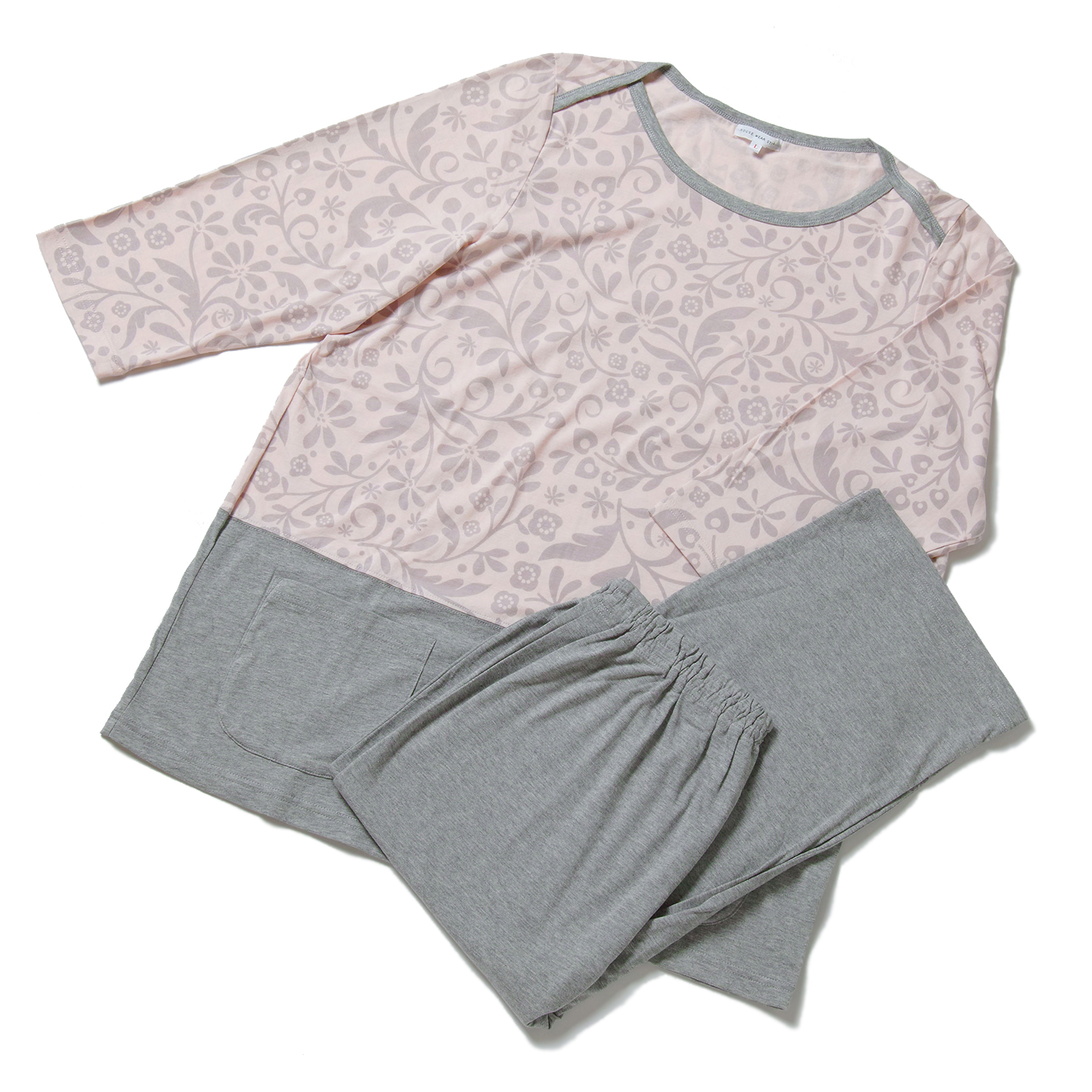 House Wear Studio 婦人エタニティー７分袖７分パンツパジャマ ピンク 40k Nigai0726 ギフト通販なら東急百貨店ネットショッピング