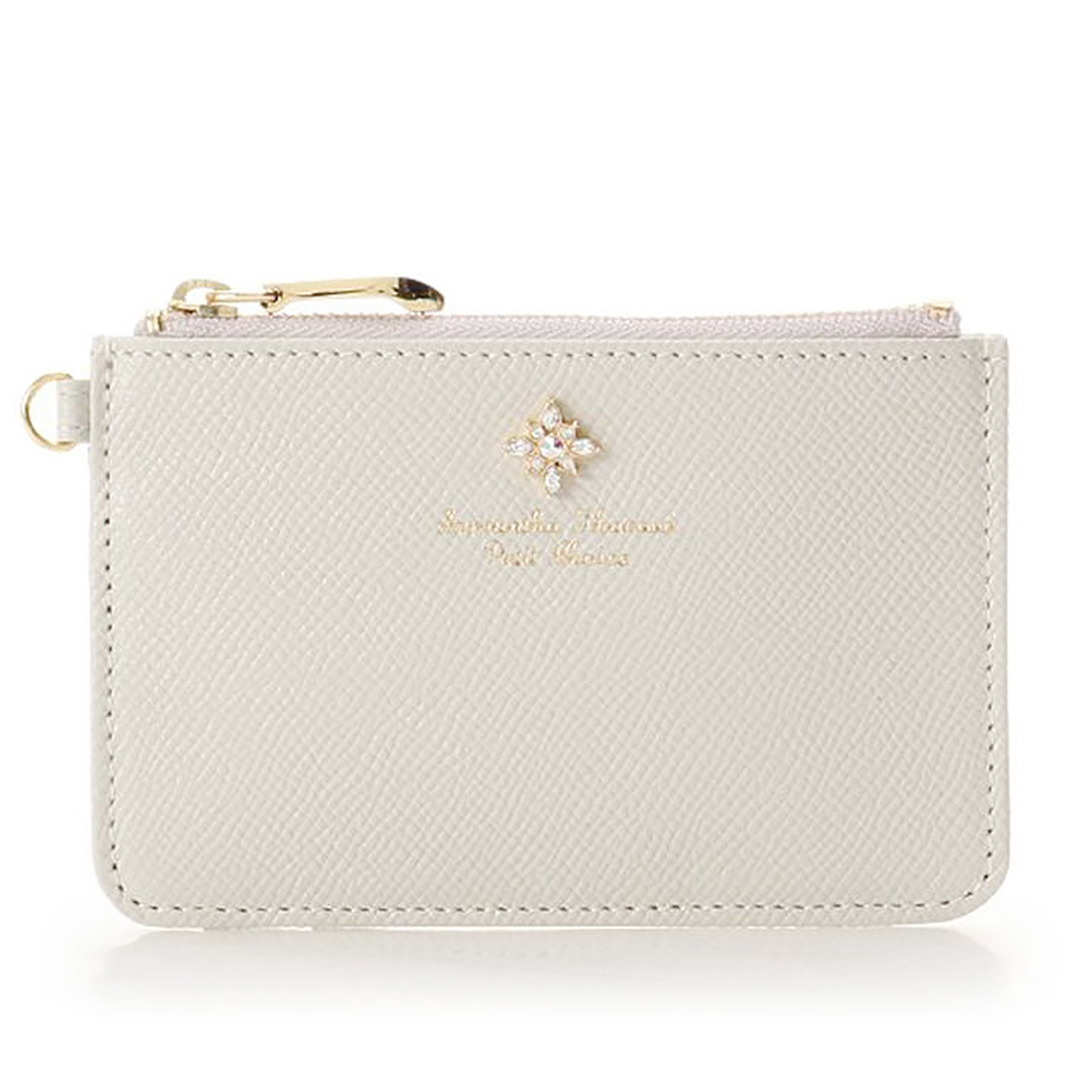 サマンサタバサプチチョイスプラス ストーンモチーフ マルチパスケース グレージュ Sq 3fsama6078 ギフト通販なら東急百貨店ネットショッピング