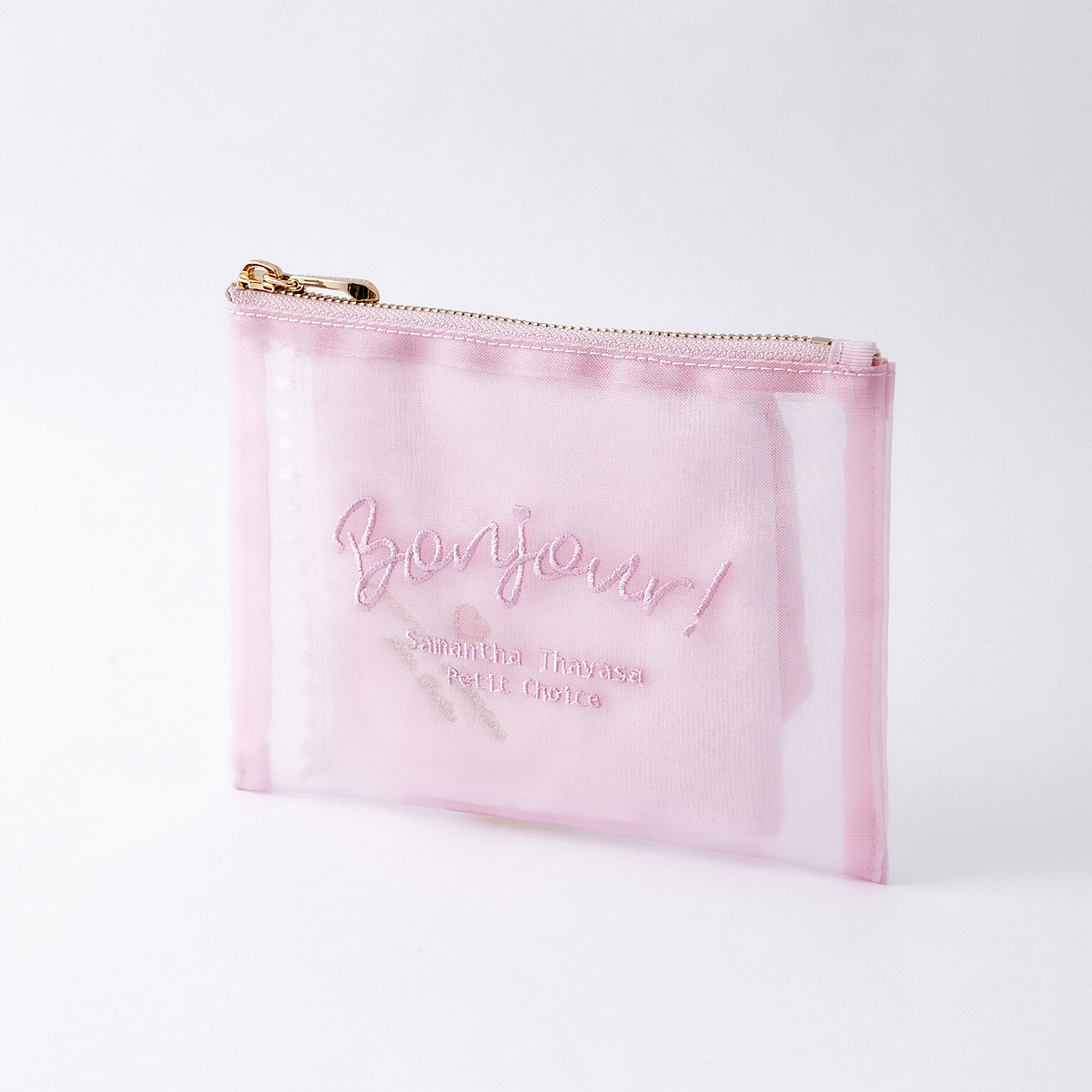 サマンサタバサプチチョイスプラス ハートモチーフハンカチセットシアーポーチ ピンク 21cere Sq3f 006 ギフト通販なら東急百貨店ネットショッピング