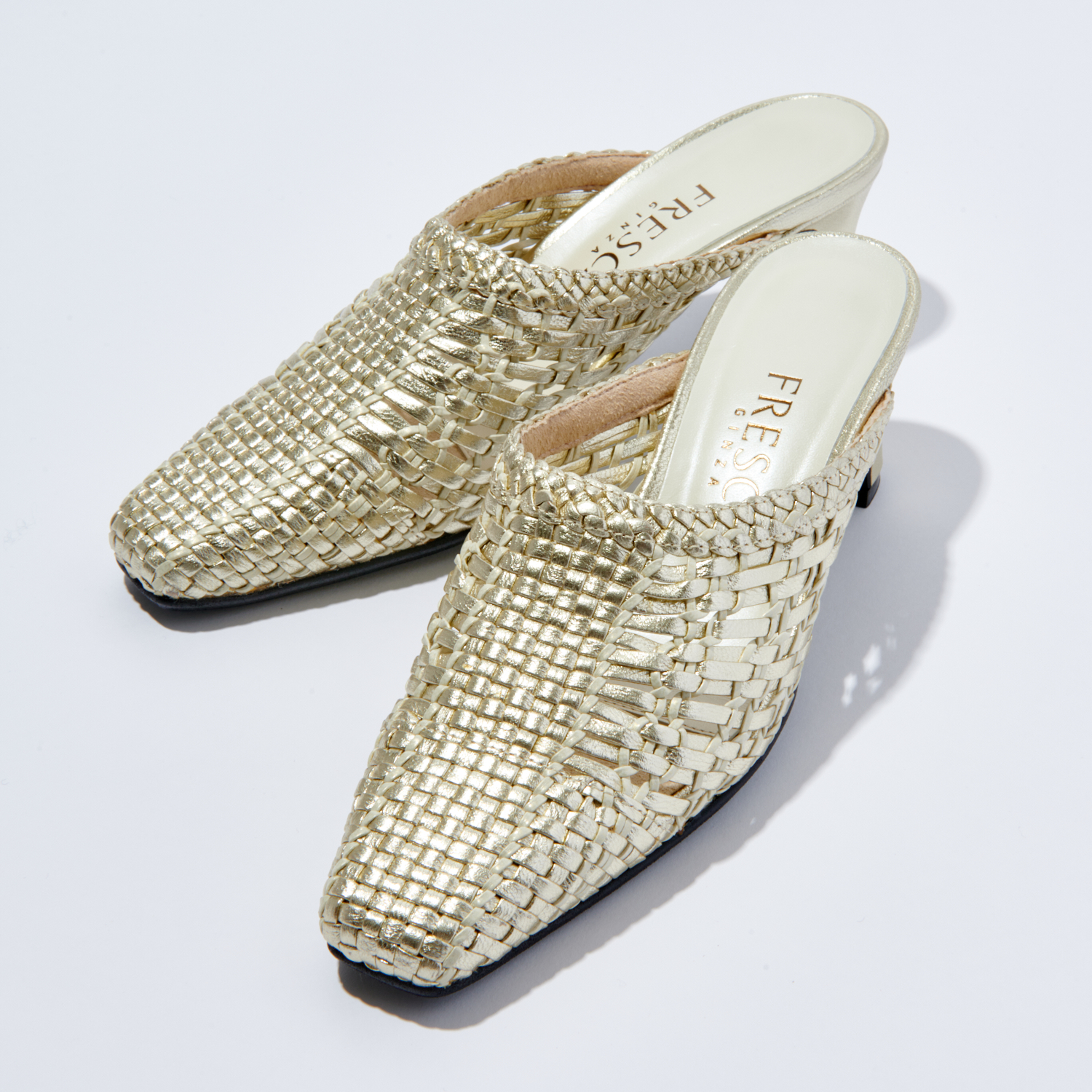 銀座ヨシノヤ フレスカ婦人靴rf 7735 Fg ホワイトゴールドメ 22 5cm Ksl 10h5 ギフト通販なら東急百貨店ネットショッピング