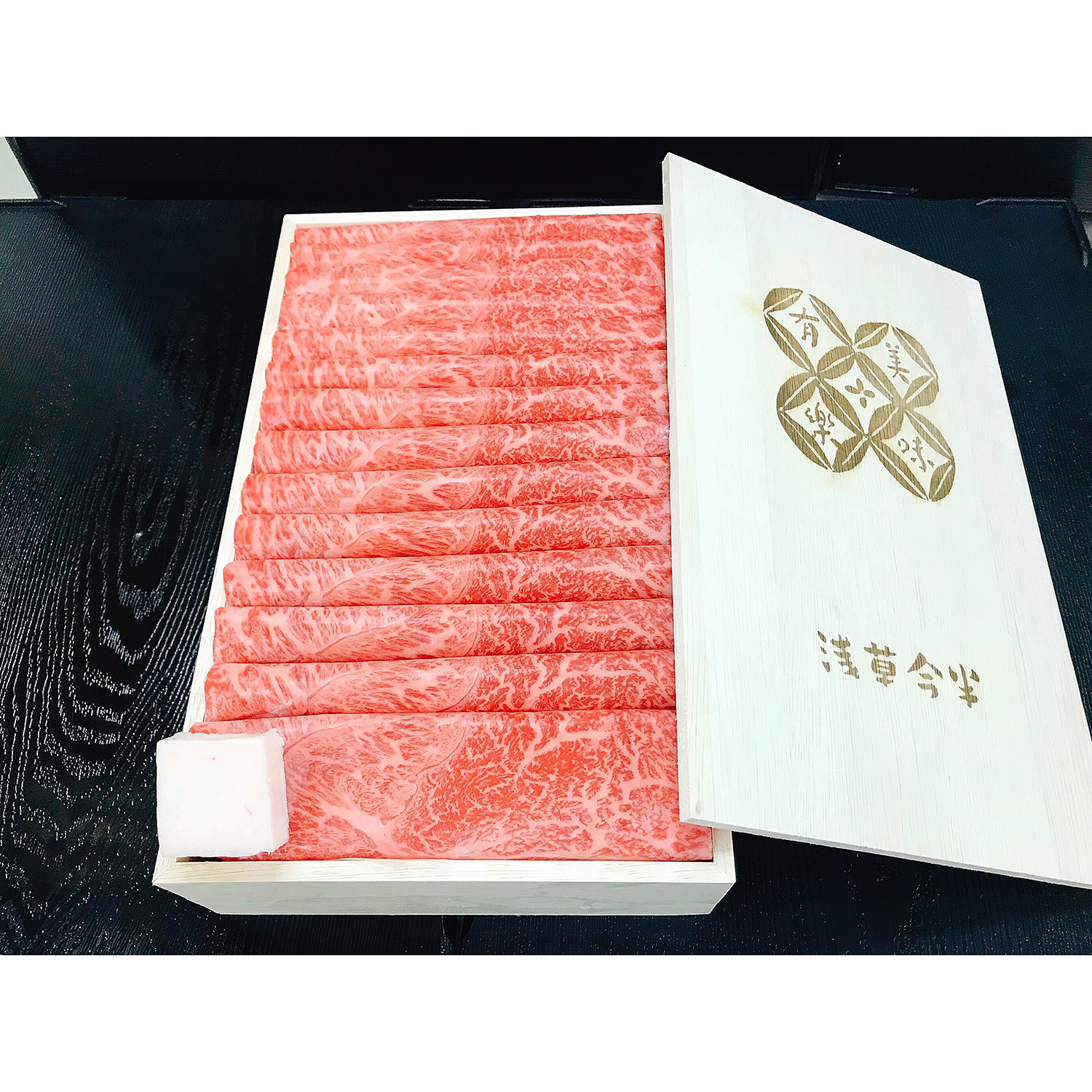 最新最全の ≪浅草今半（精肉）≫国産黒毛和牛すき焼用（肩・肩ロース ウィッグ・エクステ