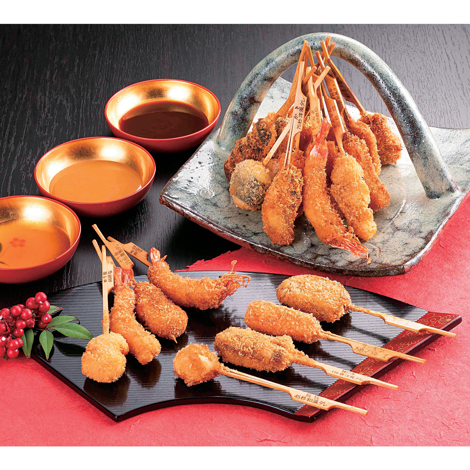 東急百貨店のおせち 404 神戸 串乃家 迎春串揚げセット 亀 送料込 23osechi 10 404 ギフト通販なら東急百貨店ネットショッピング