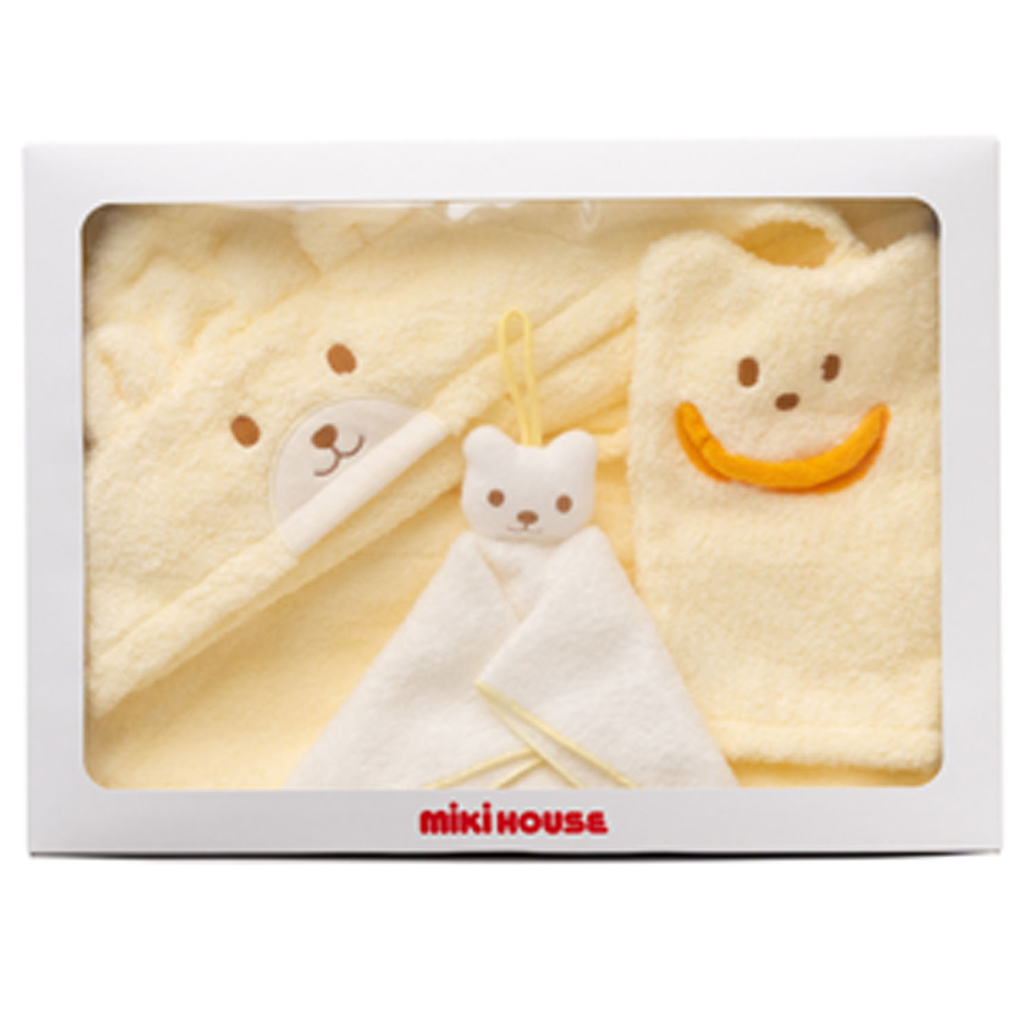 ミキハウス バスポンチョセット イエロー 40bk Miki ギフト通販なら東急百貨店ネットショッピング