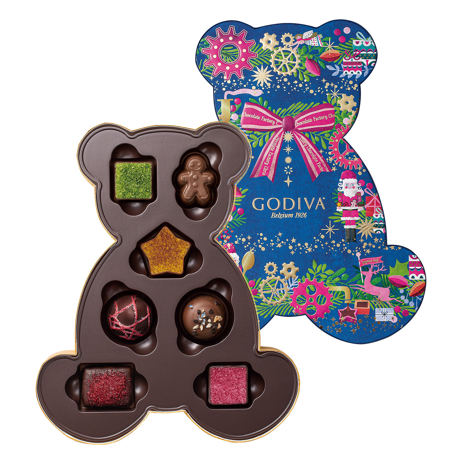 Xmas ゴディバ ゴディバ クリスマスファクトリー ベア セレクション 7粒入 22xgift fd 018 ギフト通販なら東急百貨店ネットショッピング