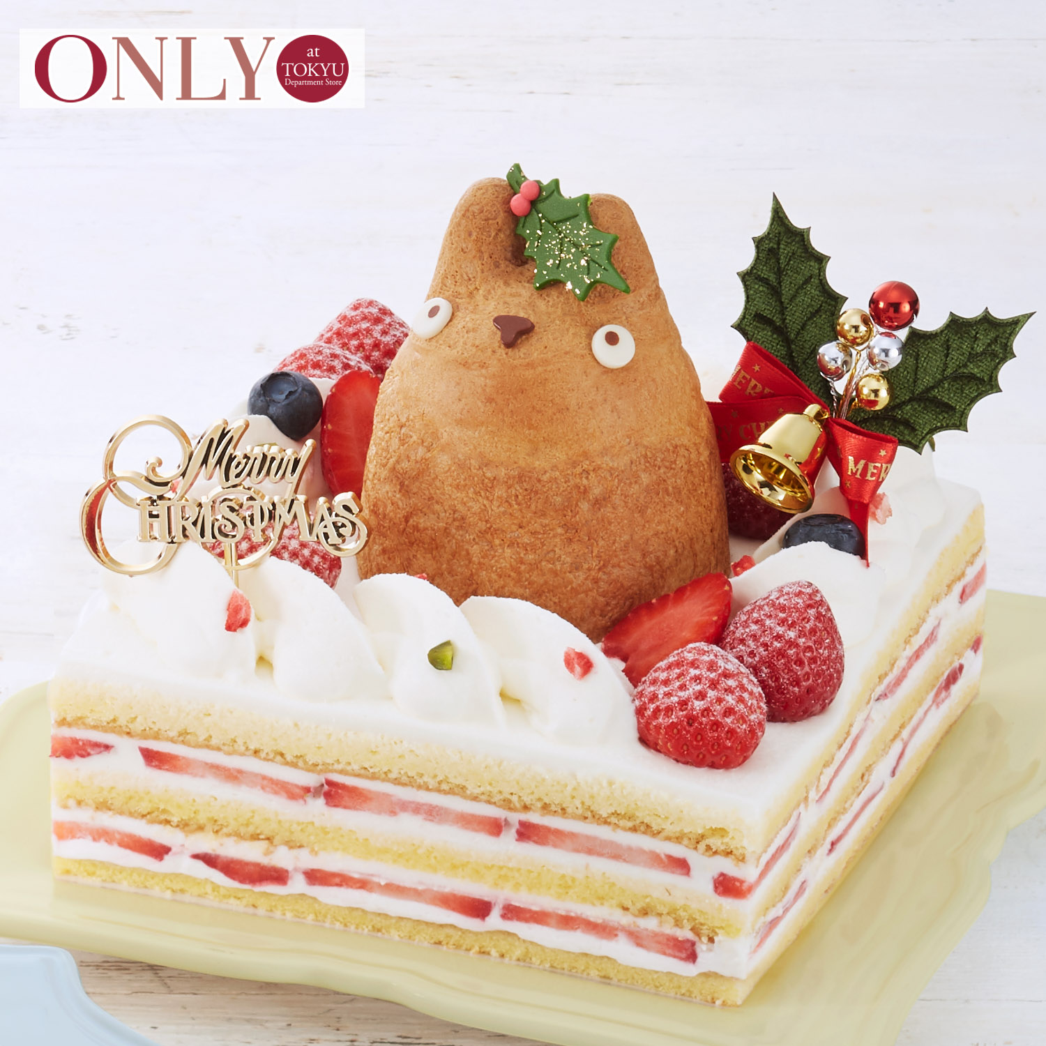 Xmas 37 世田谷代田 白髭のシュークリーム工房 トトロのクリスマスケーキ 22xmas 037 ギフト通販なら東急百貨店ネットショッピング