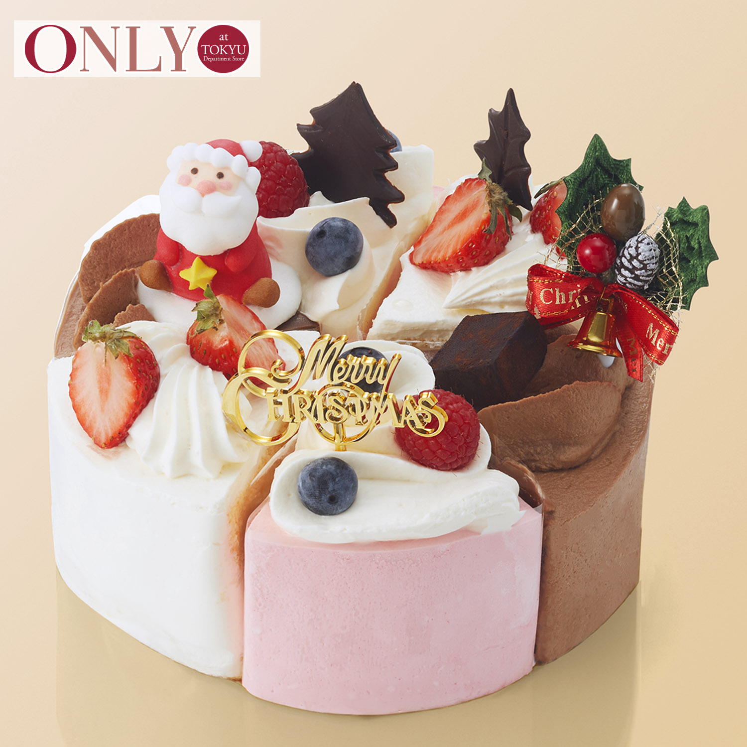 Xmas 40 吉祥寺 エスプリ ドゥ パリ ノエル トロア 宅配ケーキ 22xmas H 040 ギフト通販なら東急百貨店ネットショッピング