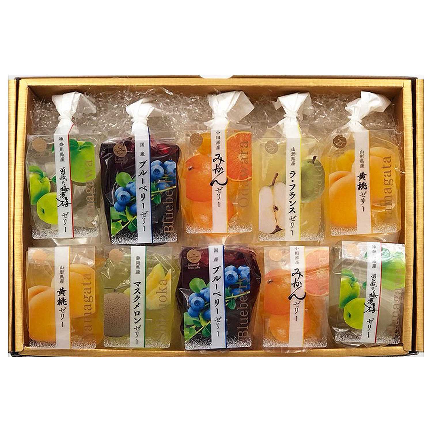 ≪九州屋≫フルーツゼリー詰め合わせ10個入り［二子玉川東急