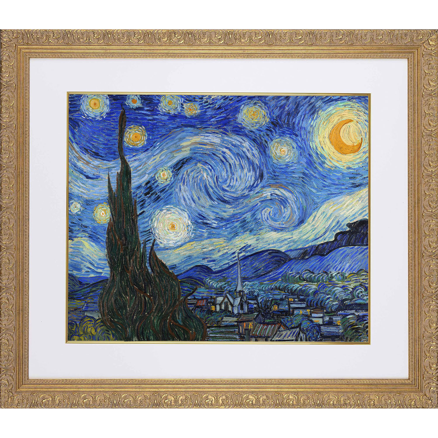 □≪ゴッホ≫星月夜 （リトグラフ）(10G-art2402027) | ギフト通販なら東急百貨店ネットショッピング