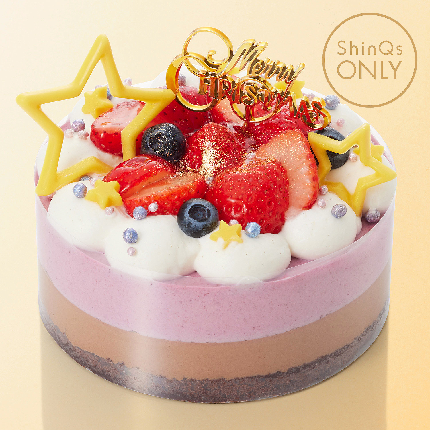 クリスマスケーキ【SQ019】≪京橋千疋屋≫Starlight Christmas（ShinQs受取）(24Xmas-SQB2-019) |  ギフト通販なら東急百貨店ネットショッピング