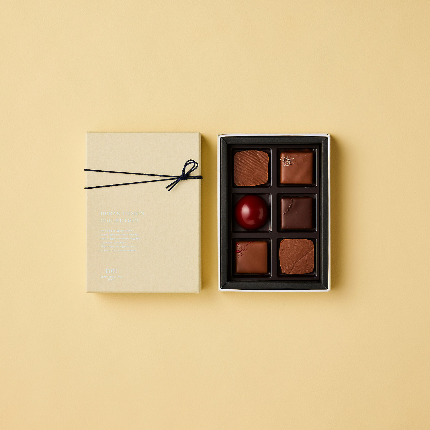 ◇バレンタイン≪nel CRAFT CHOCOLATE TOKYO（ネル クラフトチョコレート トーキョー）≫Urban Design  Collection6個入(25VD-SC1F-097) | ギフト通販なら東急百貨店ネットショッピング