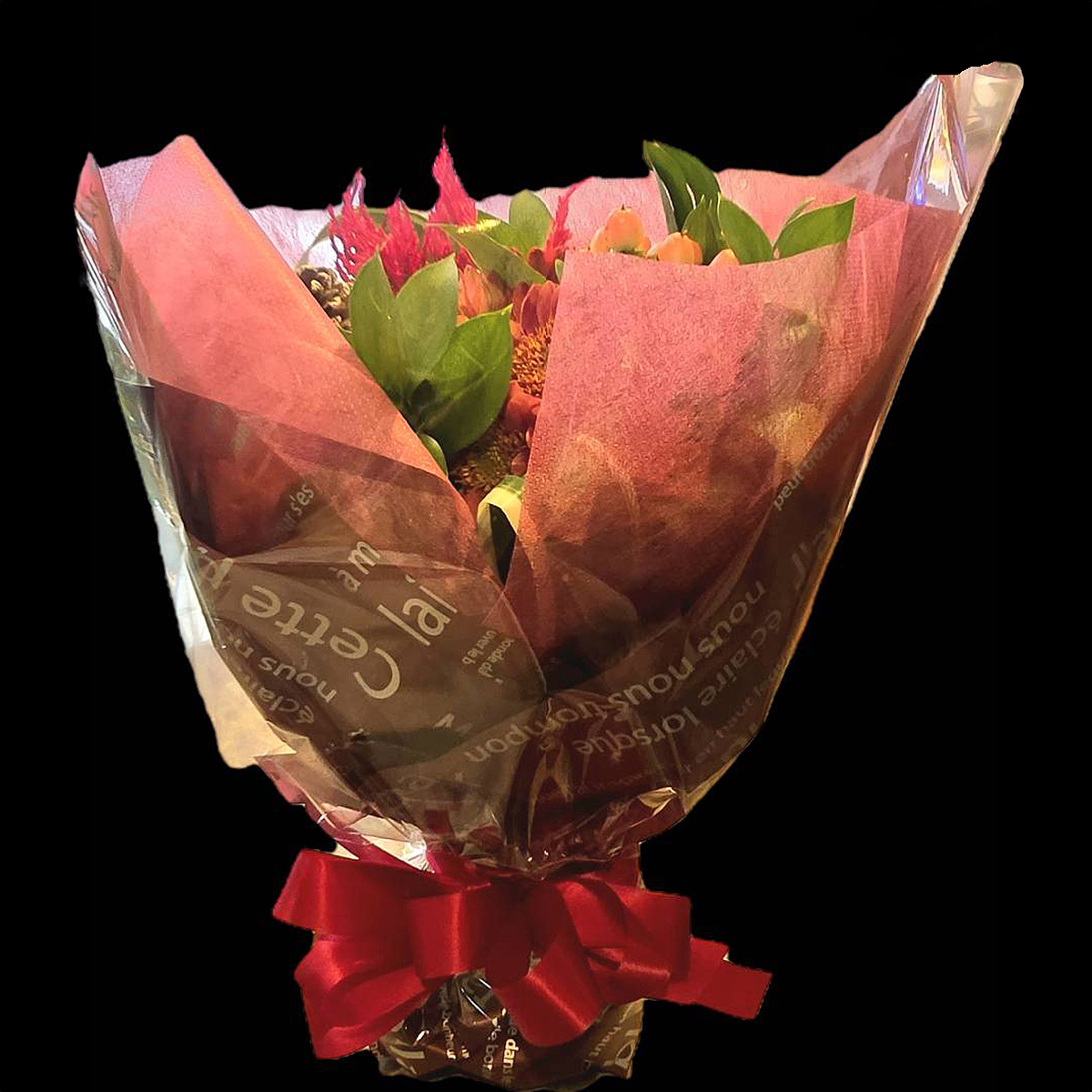 □クリスマス≪HanaHana≫クリスマスブーケ 花束（送料込）(25Xgift