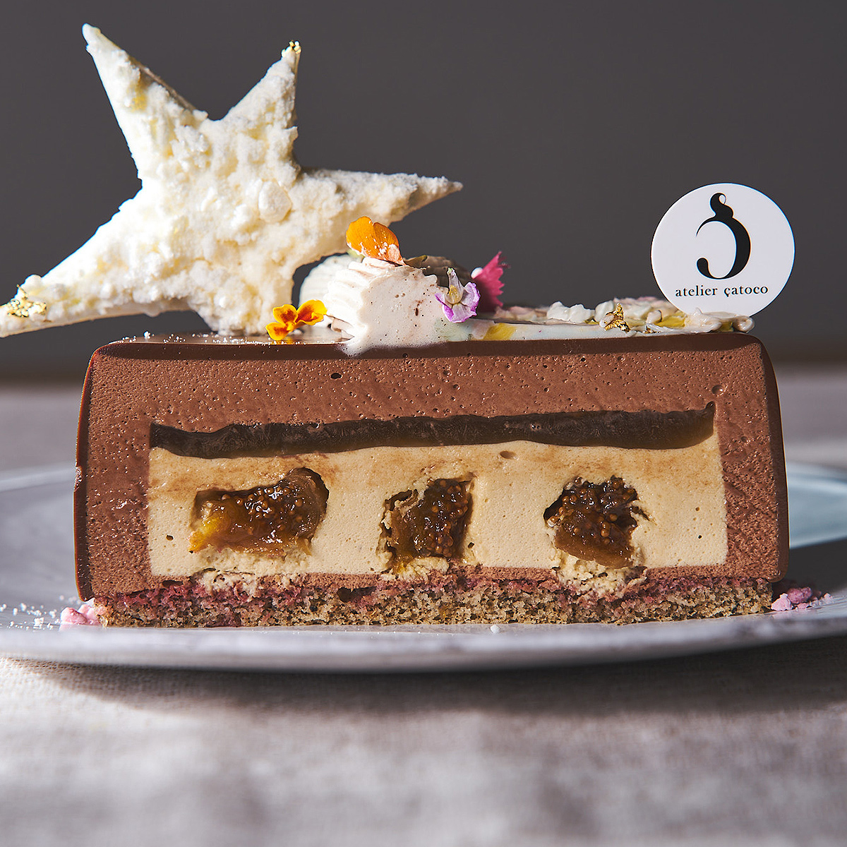 クリスマスケーキ【68】≪アトリエサトコ≫Lumietoile