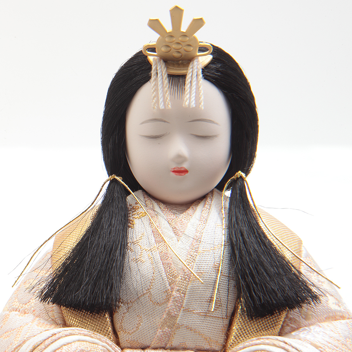 雛人形【20】≪久月≫一秀作木目込親王飾 華蓮雛(26hina-40-20