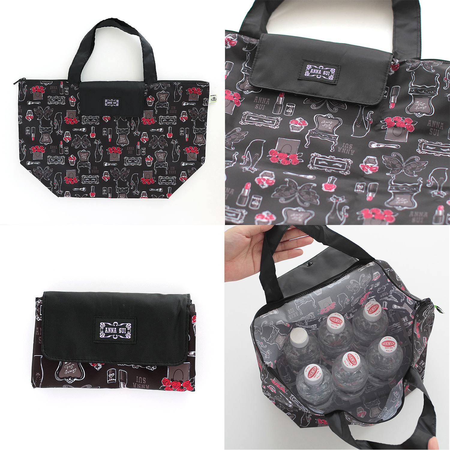 アナスイ ANNA SUI タグ付き未使用 キャミソール ブラック系