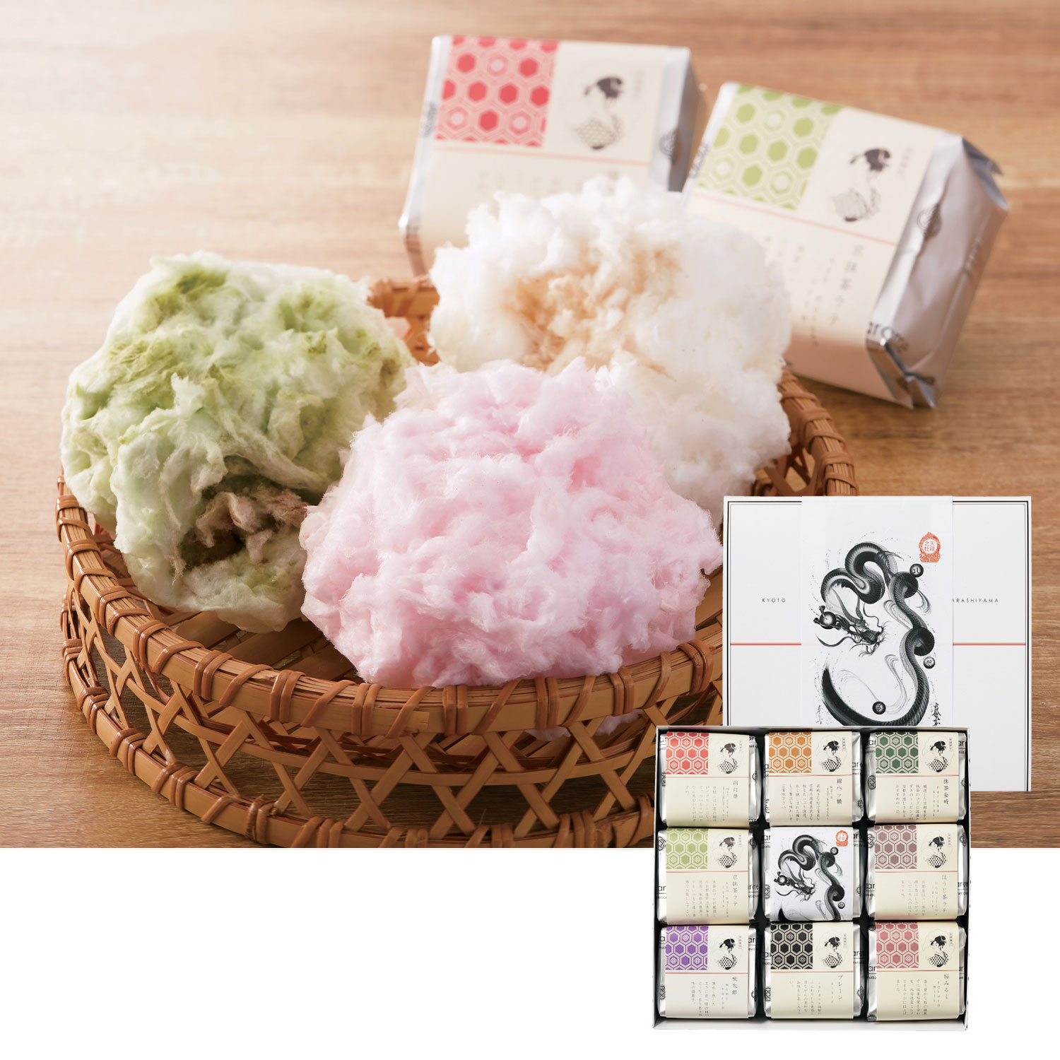〈お中元〉zarame－gourmet cotton candy－ 天龍の杜〈送料無料〉