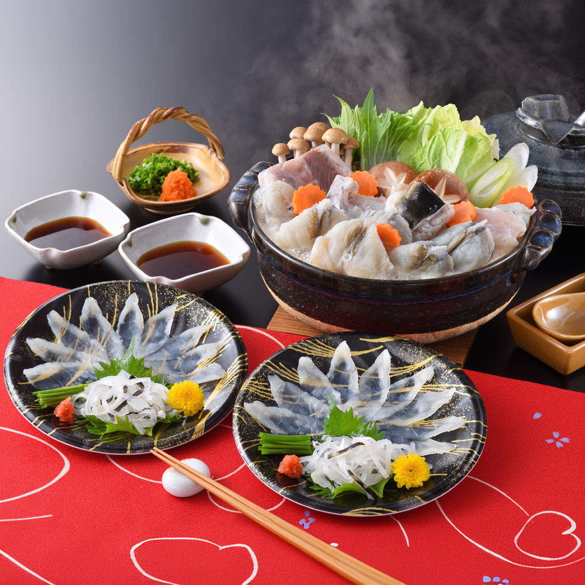 ≪ギフト処分セール≫国産ふぐ会席セット（送料込） ☆(Msl-26