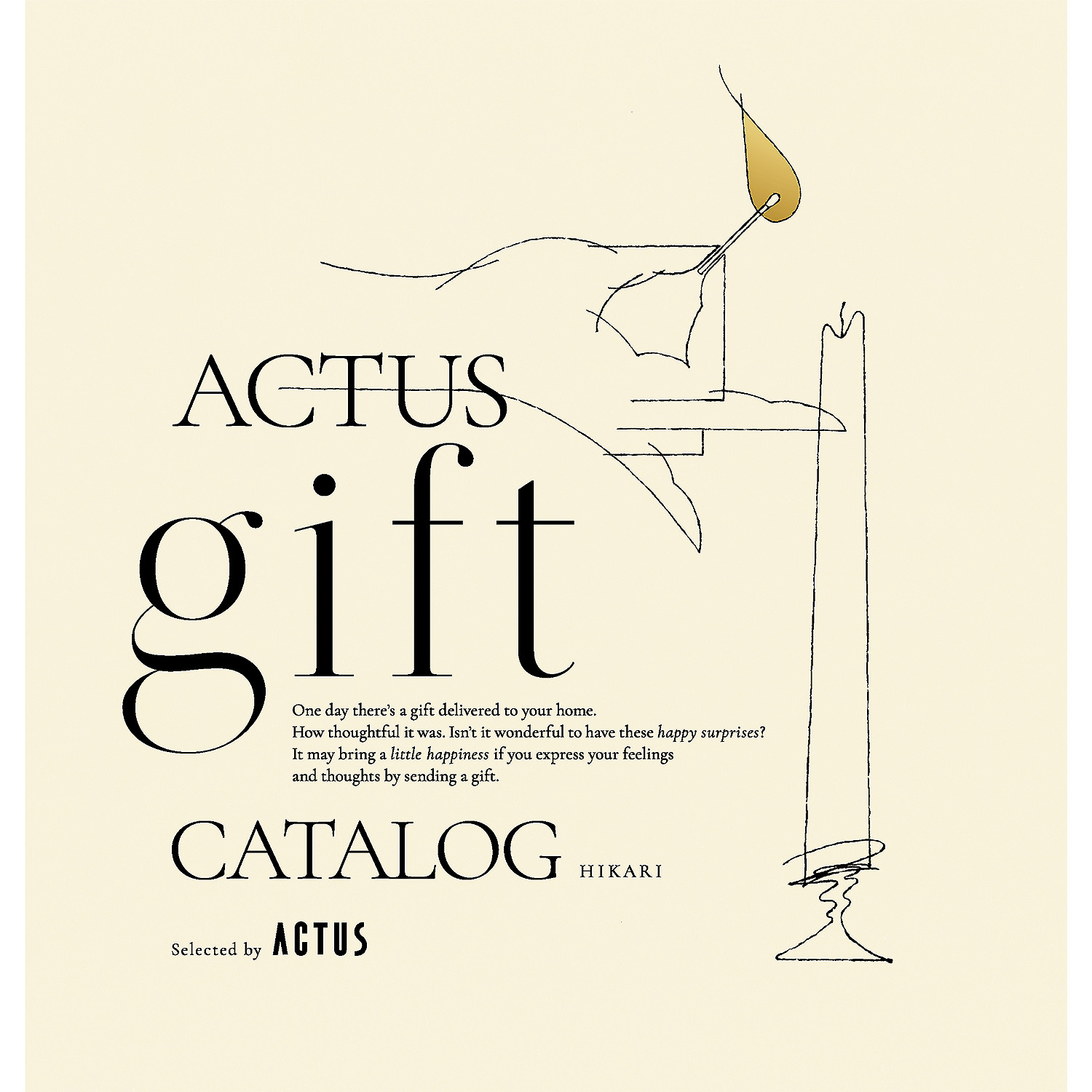 □≪ACTUS（アクタス）≫ギフトカタログ HIKARI（光）［カタログ