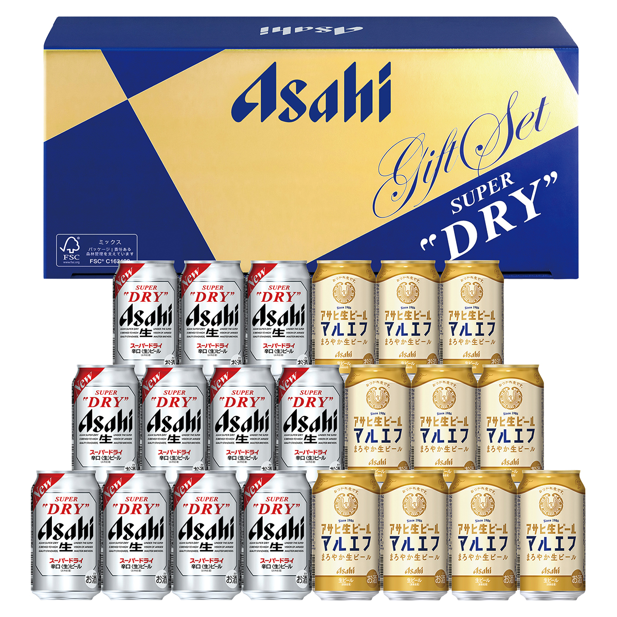 ビールサーバー　来てもらえたら、5000円値引きします。 お歳暮≪アサヒ≫スーパードライ・アサヒ生ビール ダブルセット（MFW-5