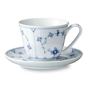 ロイヤル コペンハーゲン ブルーフルーテッドプレイン カップ ソーサー 10k Royal ギフト通販なら東急百貨店ネットショッピング