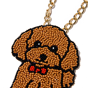 Ruchia ルチア トイプー レッド 手刺繍ビーズチャーム Pop Ruchi0744 ギフト通販なら東急百貨店ネットショッピング