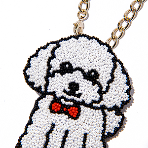 ☆るうたん様オーダー品☆ビーズマスコット☆トイプードルチャーム