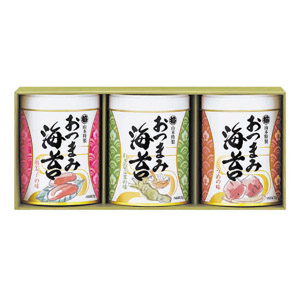 ≪山本海苔店≫おつまみ海苔 3缶セット（YOS2A1）