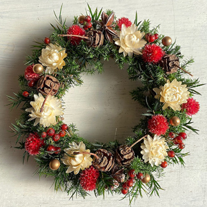 ≪Hibiya-Kadan Style≫クリスマスリース「森のXmas」