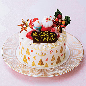 Xmas【55】長津田・こどもの国≪創作菓子 アトリ≫クリスマス・フリル