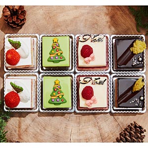 Xmas≪アンダーズ 東京≫4種類のアソートケーキ（渋谷東急フードショー 