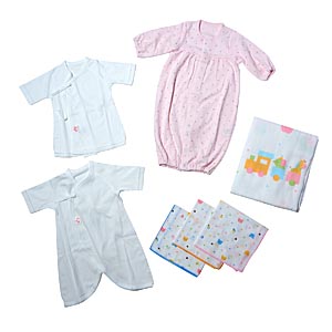 赤ちゃんの城 出産準備福袋5点セット 女の子 Ksl 40bk ギフト通販なら東急百貨店ネットショッピング