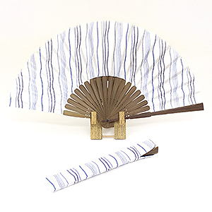 ≪これいい和≫播州織京扇子（送料込）