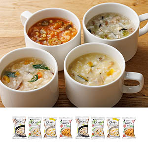 ≪家で食べるスープストックトーキョー≫フリーズドライ 4種のOkayuのセット（全8袋、各種×2）