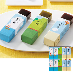 ≪とらや≫夏パッケージ小形羊羹10本入