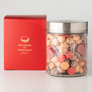 ≪MACARON ET CHOCOLAT（マカロンエショコラ）≫マカロンボーロショコラ M