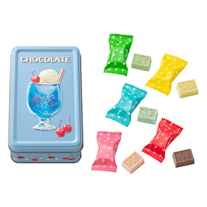 ◇バレンタイン≪メリーチョコレート はじけるキャンディチョコレート。≫アソートメント缶（ミニ）(25VD-SQB2-016) |  ギフト通販なら東急百貨店ネットショッピング