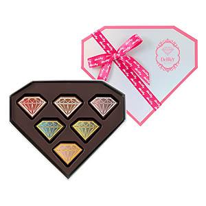 ≪DelReY（デルレイ）≫ダイヤモンドコレクションBOX 6個入