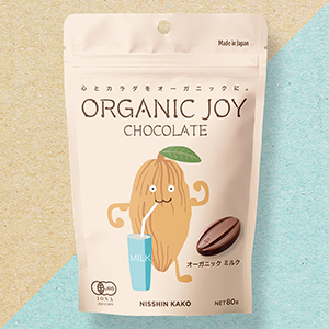◇バレンタイン≪NISSHIN KAKO（日新化工）≫ORGANIC JOY CHOCOLATE オーガニックミルク(25VD-SQB2-350) |  ギフト通販なら東急百貨店ネットショッピング