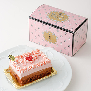 ≪Q-pot CAFE．（キューポットカフェ）≫Love Heart Letter Cake