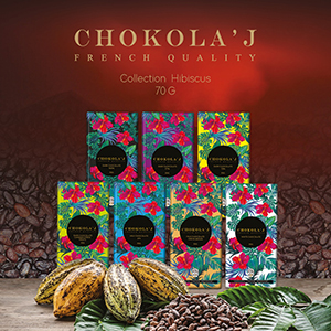 ◇バレンタイン≪CHOKOLA'J（ショコラージュ）≫ハイビスカス70g ダーク77％ チョコレート(25VD-SQB2-535) |  ギフト通販なら東急百貨店ネットショッピング
