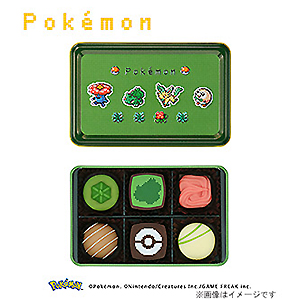 ≪ポケモン meets メリーチョコレート≫アソートボックス（くさ）