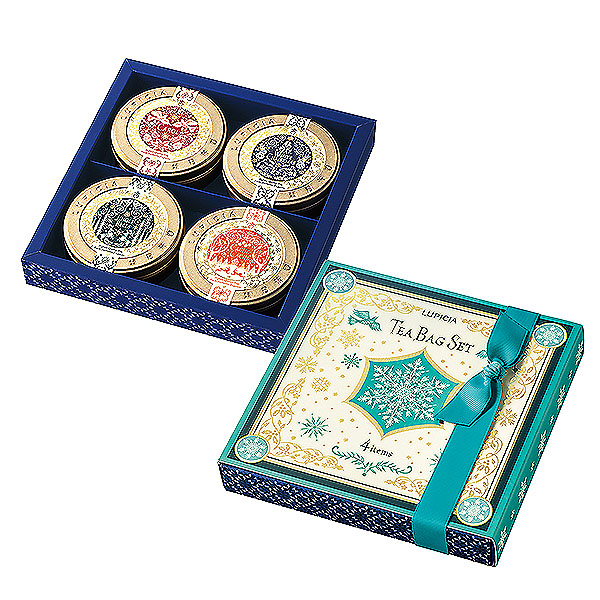 ≪ルピシア≫プチ缶ティーバッグセット 4種