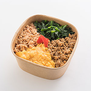 ≪えさきのおべんとう≫ニコニコ4色弁当