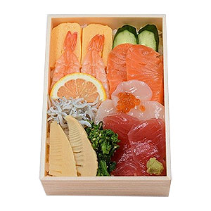 ≪浪花古市庵≫【25周年記念 限定】6種海鮮の春ちらし